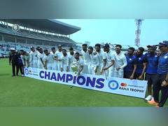 
      
      Saurashtra thrash Bengal by 9 wickets, lift 2nd Ranji title
      
      