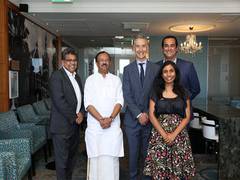 
      
      V Muraleedharan meets Australian Minister Tony Buti in Perth
      
      