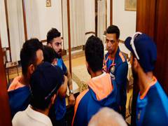 
      
      Team India players visit Pradhanmantri Sangrahalaya
      
      