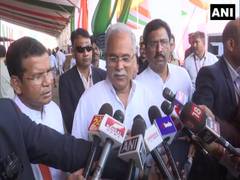 
      
      Chhattisgarh CM thanks Kharge for being allowed to host plenary
      
      