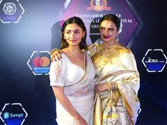 
      
      Alia Bhatt, Rekha share special bonding moments
      
      