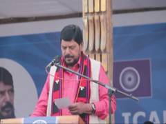 
      
      Assembly elections: Union Minister Athawale addresses poll...
      
      