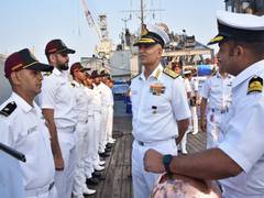 
      
      INS Nireekshak awarded on-the-spot Navy chief Unit Citation 
      
      