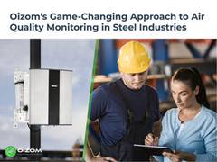 
      
      Air Quality Monitoring for steel industries simplified with Oizom
      
      