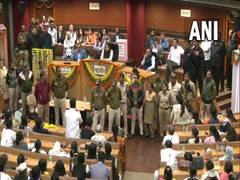 
      
      MCD House faces repeated adjournments amid sloganeering
      
      