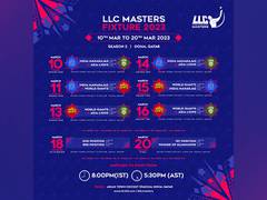 
      
      LLC Masters to kick off from March 10
      
      