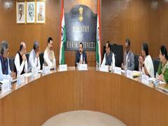 
      
      Union Minister Jitendra Singh chairs review meeting
      
      