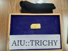 
      
      Gold worth over Rs 15 lakh seized from Tiruchirapalli airport
      
      