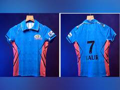 
      
      WPL: Mumbai Indians unveil jersey for inaugural season
      
      