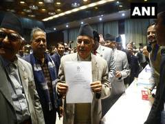 
      
      Nepali Congress leader Ram Poudel files candidacy for Presidency
      
      
