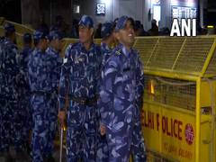
      
      RAF deployed outside CBI headquarters after Sisodia's arrest 
      
      