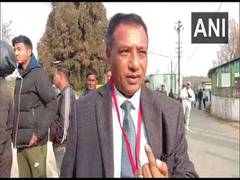 
      
      Meghalaya polls: BJP candidate AL Hek casts vote
      
      