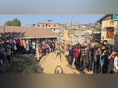 
      
      Voter turnout 60.51 pc recorded till 1 pm in Nagaland
      
      