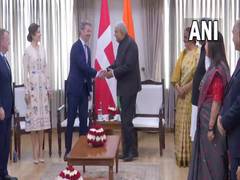 
      
      Vice President Jagdeep Dhankhar meets Danish royal couple 
      
      