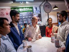
      
      Scholz interacts with India's best business minds in Bengaluru
      
      