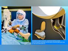 
      
      Mumbai's first robotic-assisted partial knee replacement surgery 
      
      