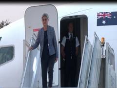 
      
      Australian Foreign Minister Penny Wong arrives India
      
      