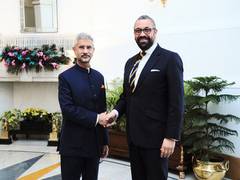 
      
      Jaishankar meets UK Foreign Secretary James Cleverly
      
      