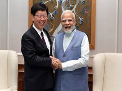 
      
      PM meets with Foxconn chief, discusses India's tech, innovation
      
      