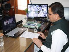 
      
      Uttarakhand CM Dhami participates in Perovskite Society meet
      
      