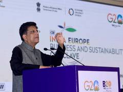 
      
      Union minister Piyush Goyal at Confederation of Indian Industry
      
      