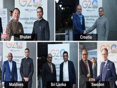
      
      FMs of Bhutan, Croatia, Maldives, Sri Lanka, Sweden reach Delhi
      
      