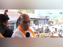 
      
      People acknowledge BJP as only trustworthy party: Rajnath Singh 
      
      