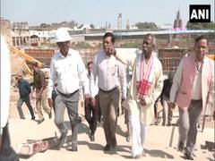 
      
      UP: Information and Broadcasting Secy visits Ram temple site
      
      