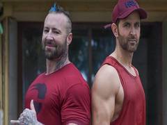 
      
      Hrithik trains hard for 'Fighter,' shares long note for trainer
      
      