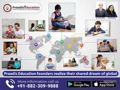 
      
      Praadis Education getting closer to the dream of global education
      
      