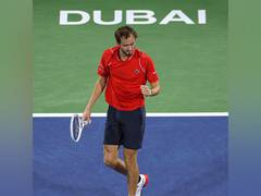 
      
      Daniil Medvedev ends Novak Djokovic's unbeaten run in Dubai
      
      