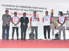 
      
      GM presents a fun filled cyclothon for the courageous CISF heroes
      
      