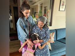 
      
      Soha Ali Khan shares picture of three generations
      
      