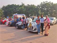 
      
      Women's Car Rally with unique themes organized in Bhubaneswar...
      
      