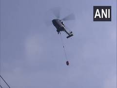 
      
      Indian Navy helicopters deployed to extinguish Brahmapuram fire 
      
      