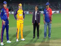 
      
      WPL: UP Warriorz win toss, opt to field against Delhi Capitals 
      
      