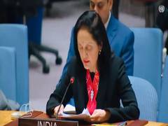 
      
      False propaganda: India slams Pak for raking up Kashmir at UNSC
      
      