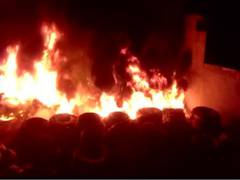 
      
      UP: Fire breaks out in pipe godown in Sambhal
      
      