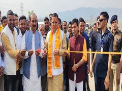 
      
      Uttarakhand CM Dhami inaugurates hot air balloon
      
      