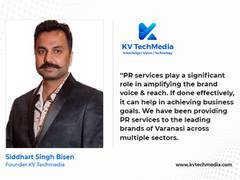 
      
      KV TechMedia launches a one-stop solution for all PR Needs
      
      