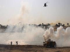 
      
      Indian Army's Desert Corps conduct tactical floatation
      
      