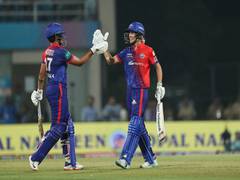 
      
      WPL: Shafali's explosive fifty, Kapp's fifer help DC win
      
      