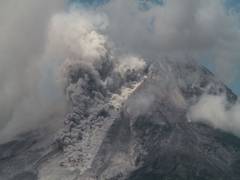 
      
      Indonesia's Mount Merapi volcano erupts, spewing hot clouds, lava
      
      
