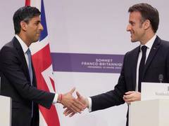 
      
      UK to pay France USD 576 million to combat illegal immigration
      
      