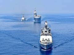 
      
      India, France conduct maritime partnership exercise
      
      