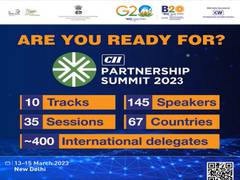 
      
      CII Partnership Summit this week to be chaired by Piyush Goyal
      
      