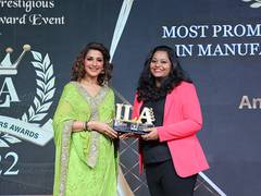 
      
      Anikta Pati Rath was honored with the Award
      
      