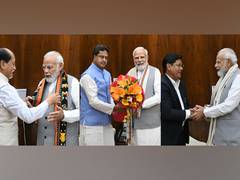 
      
      CMs of three northeastern states call on PM Modi in Delhi
      
      