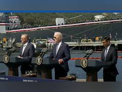 
      
      AUKUS: US, UK Australia announce nuclear-powered submarine project
      
      