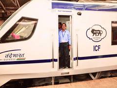 
      
      Surekha Yadav becomes first woman loco pilot of Vande Bharat
      
      